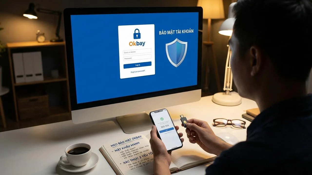 Mẹo bảo mật tài khoản game bài tuyệt đối Okbay