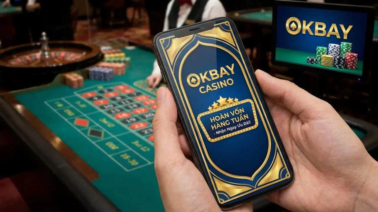 Khuyến mãi hoàn vốn Casino hàng tuần cho bạn Okbay