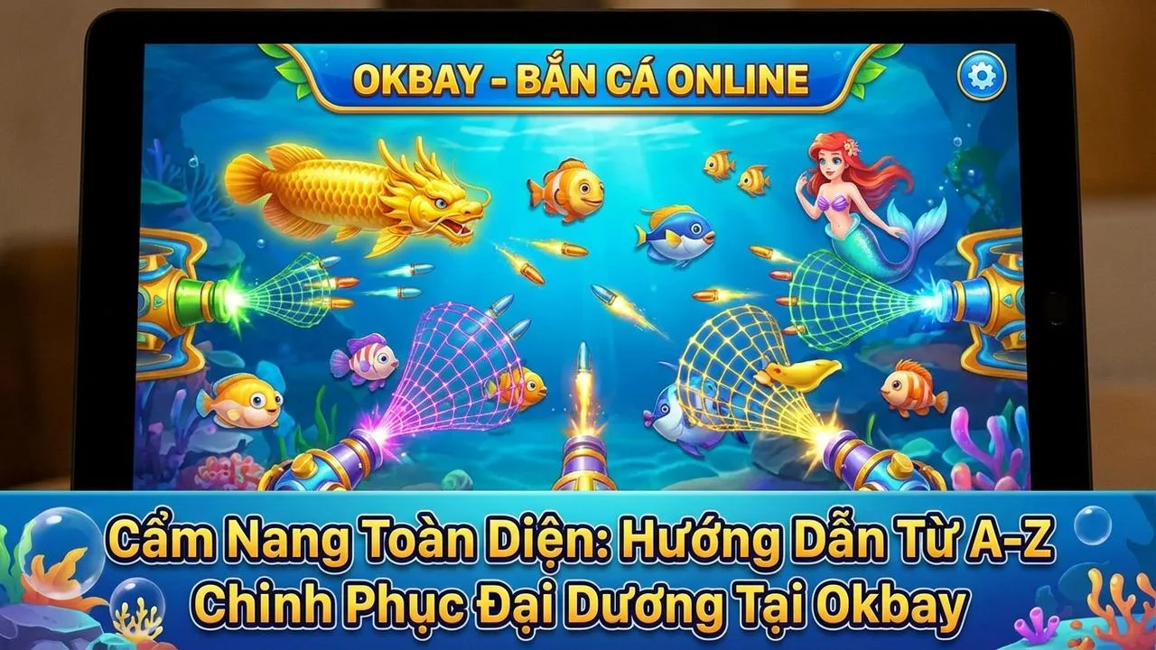 Hướng dẫn chơi Bắn Cá Online cho người mới từ A-Z Okbay
