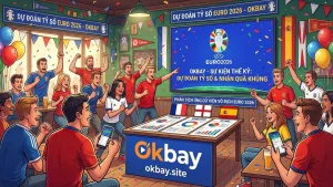 Dự đoán tỷ số Euro 2026 nhận quà cực lớn Okbay