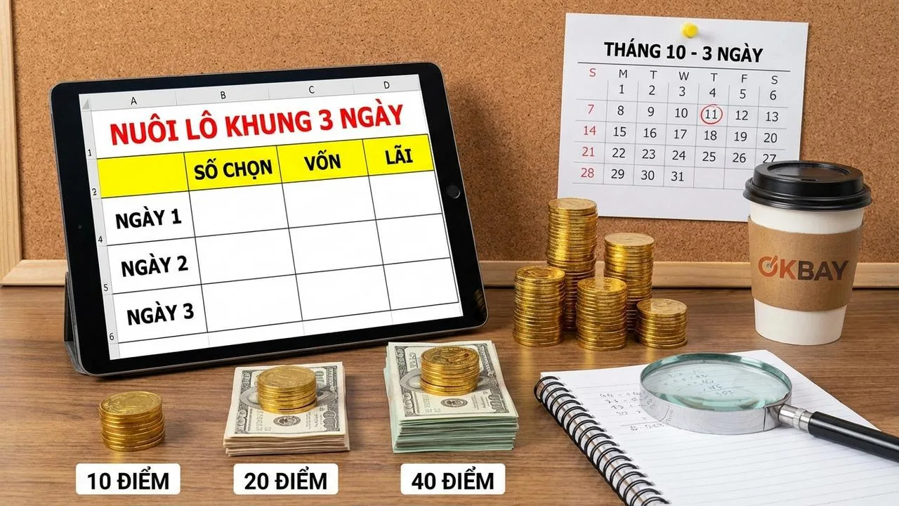 Phương pháp nuôi lô khung 3 ngày hiệu quả cao Okbay