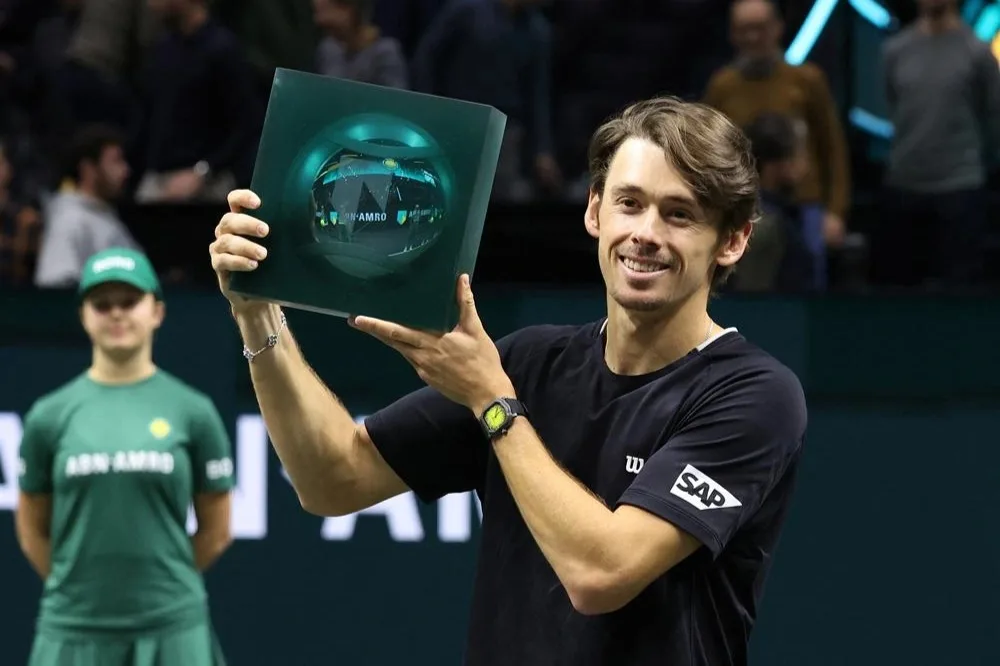 Alex De Minaur vô địch Rotterdam Open 2026